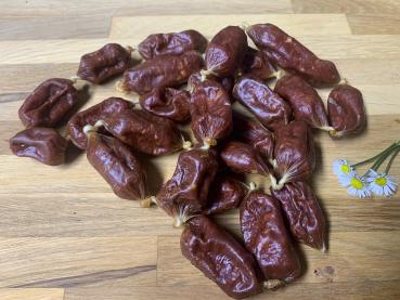 Mini - Würstl Ente mit Apfel und Kokos 100g
